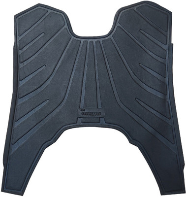 Autoxygen Wego Black Scooter Foot Mat For TVS Wego Two Wheeler Mat