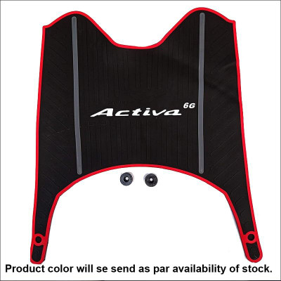 TMRIDE Premium Quality Activa 6G Scoty Washable Foot Mat Honda Activa 6G Two Wheeler Mat