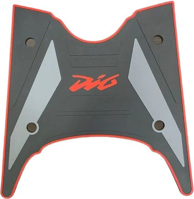 DAZZRIDE 109 Washable PVC Floor Mat/Foot Mat Compatible for Honda Dio Two Wheeler Mat