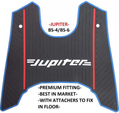 eXarioGadget Floor Mat/Foot Mat for (TVS JUPIITER 110) TVS Jupiter TVS Jupiter Two Wheeler Mat