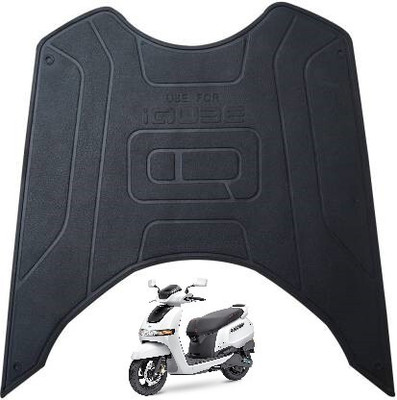 Digital Craft IQube High Quality Black Color Washable Foot Mat TVS iQube Two Wheeler Mat