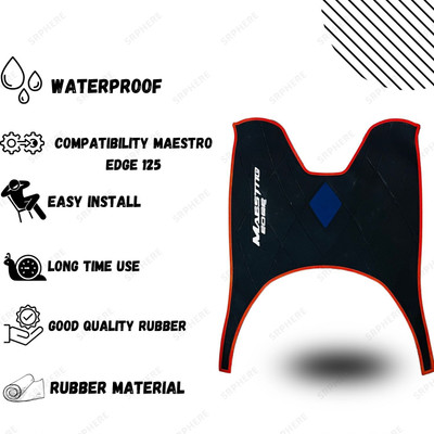 ENEMYT Scooter Scooty Mat Two Wheeler Floor Foot Mat for Maestro Edge 125 Hero Maestro, Maestro Edge 125 Two Wheeler Mat