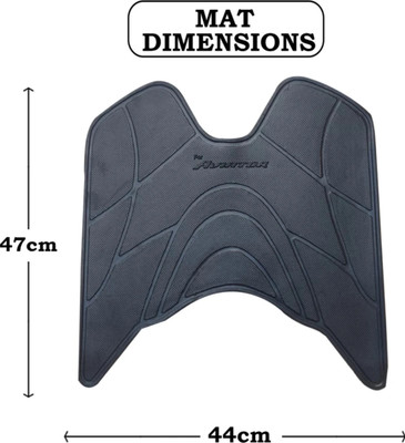 SassyNslaying Washable Floor Mat/Foot Mat for HONDA AVIATOR Honda Aviator Two Wheeler Mat