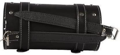 eXarioGadget One-side Black Leatherette Tool Bag Eagle For All Bike Universal One-side Black Leatherette Motorbike Saddlebag