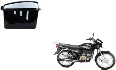 Buras Luggage Box Black Plastic Motorbike Saddlebag