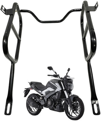 Dhe Best Bike Good Metal side Saddle Stay Black For Bajaj Dominar 250 Double-side Black Iron Motorbike Saddlebag
