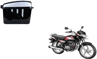 Buras Luggage Box Black Plastic Motorbike Saddlebag