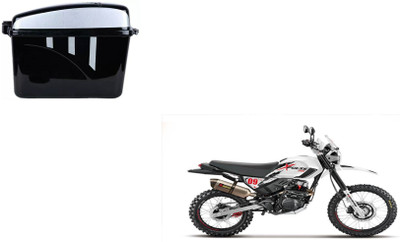 Buras Luggage Box Black Plastic Motorbike Saddlebag