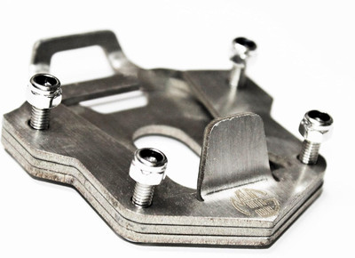 BRXR Premium Stainless Steel Bike Side Stand Extender For RE Himalayan Two Wheeler Stand Pad