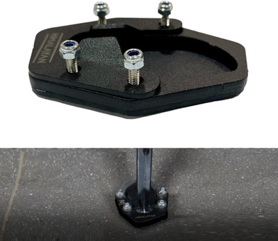 SGTB Side Stand Extender Super Meteor 650 Bike Two Wheeler Stand Pad
