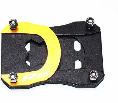 BRXR Premium Stainless Steel Bike Side Stand Extender For R15 V4 | M Two Wheeler Stand Pad