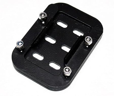 SGTB Side Stand Extender Compatible with Enfield Interceptor 650 Continental GT 650 Two Wheeler Stand Pad