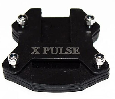 BRXR Premium Stainless Steel Side Stand Extender Compatible with XPULSE Two Wheeler Stand Pad