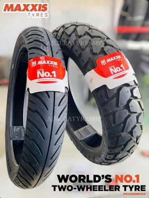 Maxxis M6240 & M6311 (Combo Pack) 140/70R17 & 110/80-17 Front & Rear Two Wheeler Tyre(Dual Sport, Offroad Knobbies, Racing Slicks, Tube Less)