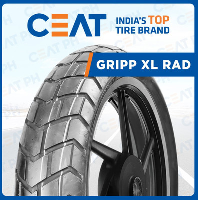 CEAT 120/70-R17 GRIPP RAD XL 120/70-R17 ( UPSIZE FOR 110/70-R17 ) EXCLUSIVE TYRE Front Two Wheeler Tyre(Street, Offroad Knobbies, Dual Sport, Tube Less)