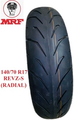 MRF 140/70R-17 66H REVZ-S 140/70 R17 Rear Two Wheeler Tyre(Racing Slicks, Street, Dual Sport, Tube Less)