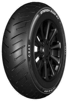 CEAT With Doorstep Installation 110/70-12 ENERGY RIDE EV TUBELESS TYRE | FRONT/REAR 110/70-12 Front & Rear Two Wheeler Tyre(Street, Tube Less)