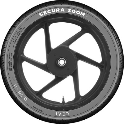 CEAT 100523 SECURA ZOOM F 41P 2.75-17 Front Two Wheeler Tyre(Street, Tube)