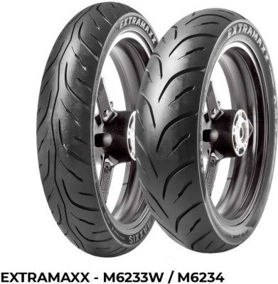 Maxxis 100/80-R17 & 140/70-R17 EXTRAMAXX COMBO PACK 2 TYRES ( FRONT & REAR ) EXTRAMAXX Front & Rear Two Wheeler Tyre(Racing Slicks, Street, Dual Sport, Tube Less)