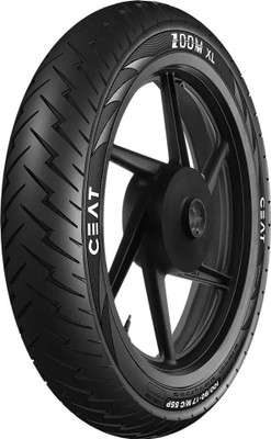 CEAT With Doorstep Installation 140/70-17 ZOOM XL 66P TUBELESS TYRE | REAR 140/70-17 Rear Two Wheeler Tyre(Street, Tube Less)