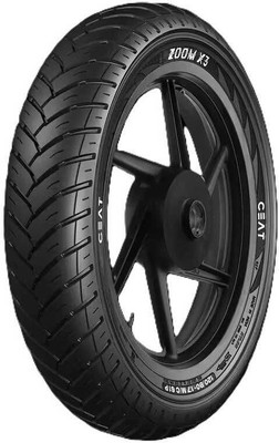 CEAT With Doorstep Installation 110/90-10 ZOOM X3 61J TUBELESS TYRE | REAR 110/90-10 Rear Two Wheeler Tyre(Street, Tube Less)