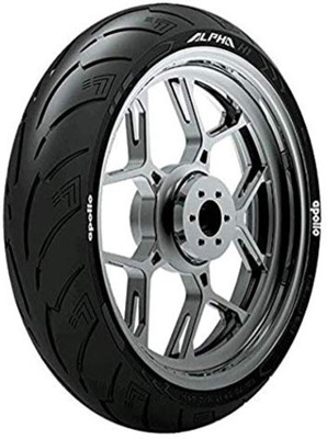Apollo 130/70 R17 62H ALPHA S1 TL-D 130/70R17 Front & Rear Two Wheeler Tyre(Street, Tube Less)