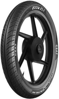 CEAT ZOOM X3 80/100 R17 Front Two Wheeler Tyre(Street, Tube Less)