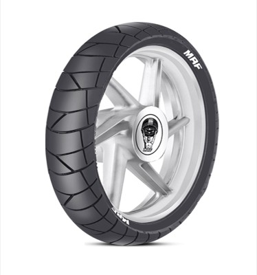 MRF 100/90-R19 ZAPPER KURVE 100/90-R19 ( UPZIZE FOR 90/90-R19 ) ZAPPER KURVE Front Two Wheeler Tyre(Racing Slicks, Street, Offroad Knobbies, Tube Less)