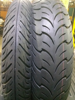 Apollo 90/90-R17 & 130/70-R17 ACTIZIP COMBO PACK 2 TYRES ( FRONT & REAR ) ACTIZIP Front & Rear Two Wheeler Tyre(Racing Slicks, Street, Dual Sport, Tube Less)