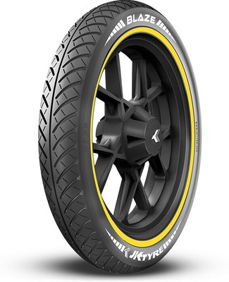 JK TYRE 1B15280018047PF320BLAZE BF32 80/100-18 Front Two Wheeler Tyre(Dual Sport, Street, Offroad Knobbies, Tube Less)