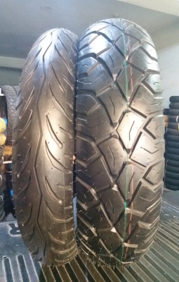 CEAT 100/80-R17 & 140/70-R17 GRIPP COMBO 2 TYRES ( FRONT & REAR ) GRIPP Front & Rear Two Wheeler Tyre(Racing Slicks, Street, Offroad Knobbies, Dual Sport, Tube Less)