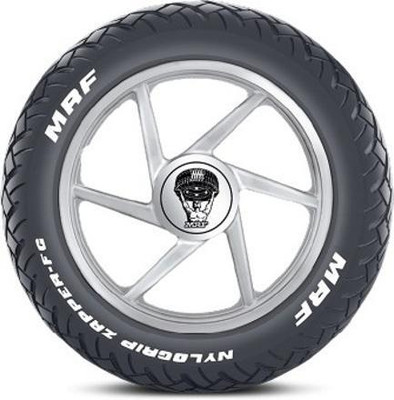 MRF 90/90-12 ZAPPER FG-TL 90/90-12 Front & Rear Two Wheeler Tyre(Street, Tube Less)