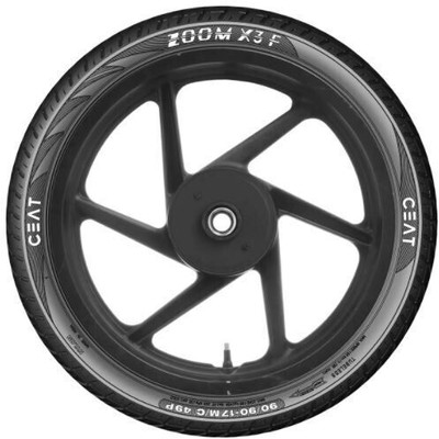 CEAT Zoom X3 F 90/90-17 Front Two Wheeler Tyre(Dual Sport, Tube Less)
