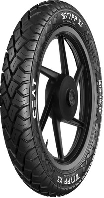 CEAT GRIPP X3 TL 54P 80/100-18 Rear Two Wheeler Tyre(Street, Tube Less)