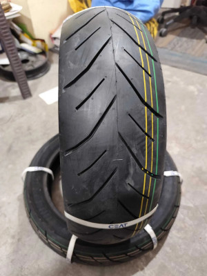 CEAT 140/70-14 M/C 62-P ZOOM PLUS 140/70-14 Front & Rear Two Wheeler Tyre(Dual Sport, Offroad Knobbies, Racing Slicks, Street, Tube)