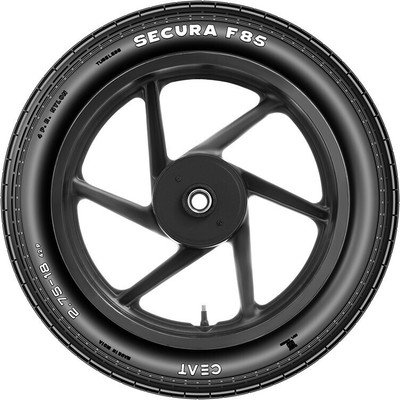 CEAT SECURA F85 42P 2.75-18 Front Two Wheeler Tyre(Street, Tube)