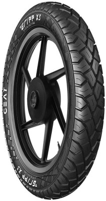 CEAT Gripp X3 TT 52P 3.00-18 Rear Two Wheeler Tyre(Street, Tube)