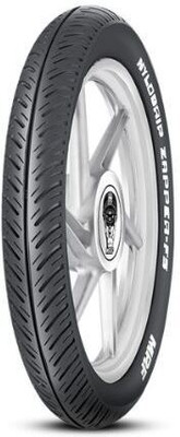 MRF 80/100-18 Nylogrip Zapper-FS 47P Tubeless Bike Tyre, Front Front Two Wheeler Tyre(Racing Slicks, Tube Less)