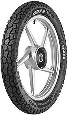 Apollo with Doorstep Installation P3.00 17 REAR ACTIGRIP R1 TUBE TYPE 3.00-17 Rear Two Wheeler Tyre(Street, Tube)