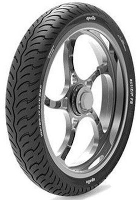 Apollo with Doorstep Installation 100/80-17 ACTIZIP F5 52P TUBELESS TYRE | FRONT 100/80-17 Front Two Wheeler Tyre(Street, Tube Less)