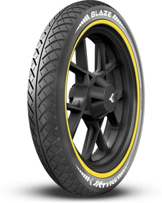 jktyre 80/100-18 BLAZE BF64 FRONT TWO WHEELER TYRE TUBELESS For 1