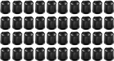 Steko Plastic Tyre Valve Cap for Car, Bike(Round)