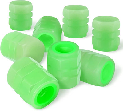 Euclid Plastic Tyre Valve Cap for Bike, Car(Cylinder)