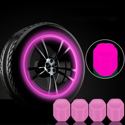 Mr fix Plastic Tyre Valve Cap for Car(Cylinder)