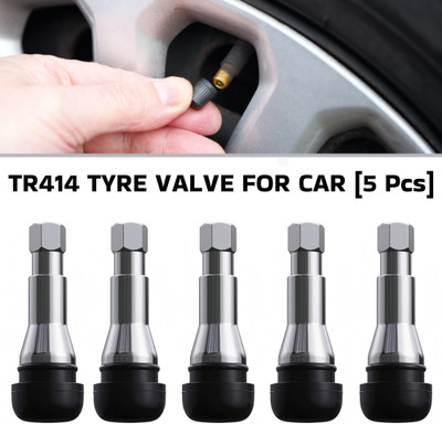 WILLIBEE Steel Tyre Valve Cap for Car(Crown)
