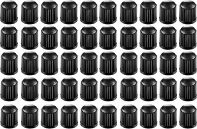Steko Plastic Tyre Valve Cap for Car, Bike(Round)