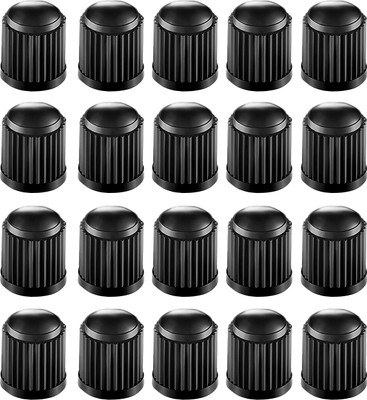 Wizzo Plastic Tyre Valve Cap for Car, Bike(Cylinder)