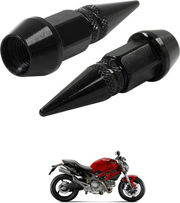 LOVMOTO Aluminium Tyre Valve Cap for Bike(Square)