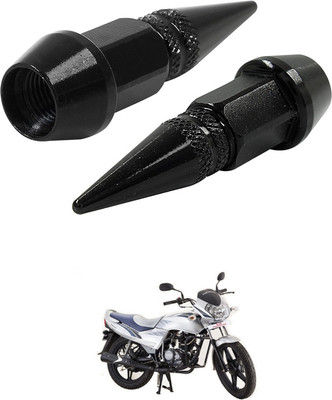 LOVMOTO Aluminium Tyre Valve Cap for Bike(Crown)