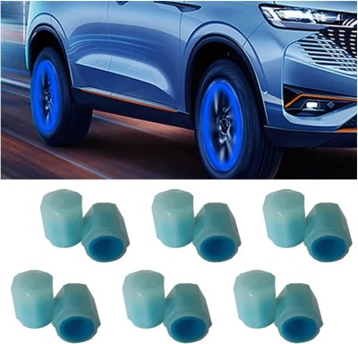 ActrovaX Plastic Tyre Valve Cap for Car, Bike(Cylinder)